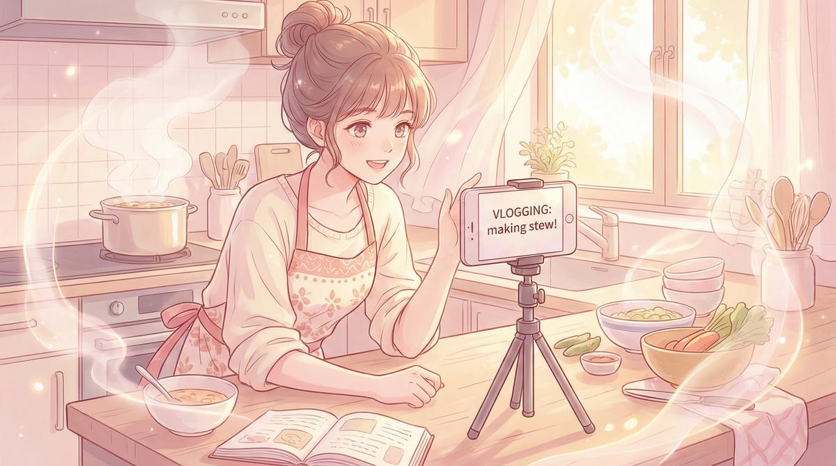 抖音风美食视频教程分享